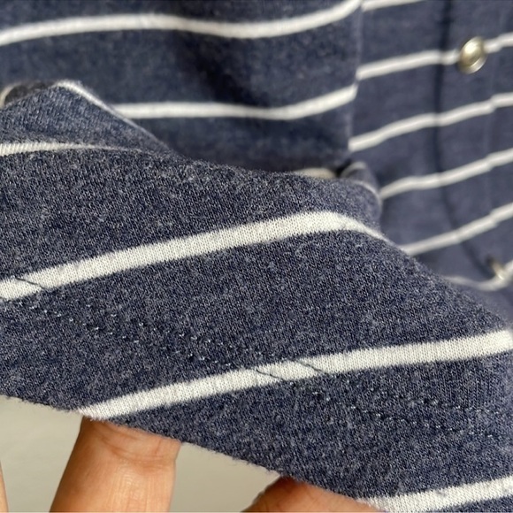 Women’s PINK CLOVER Daisee Button Back Detail Knit Tee
Size XL | Navy - Picture 9 of 15